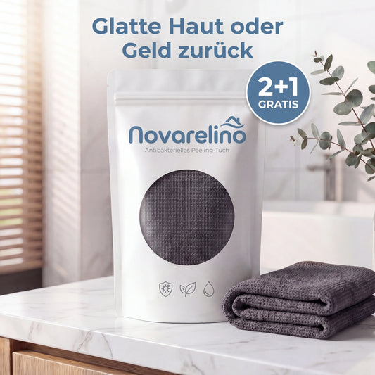 Novarelino - Antibakterielles Peeling-Tuch